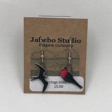 Load image into Gallery viewer, frigatebird earrings