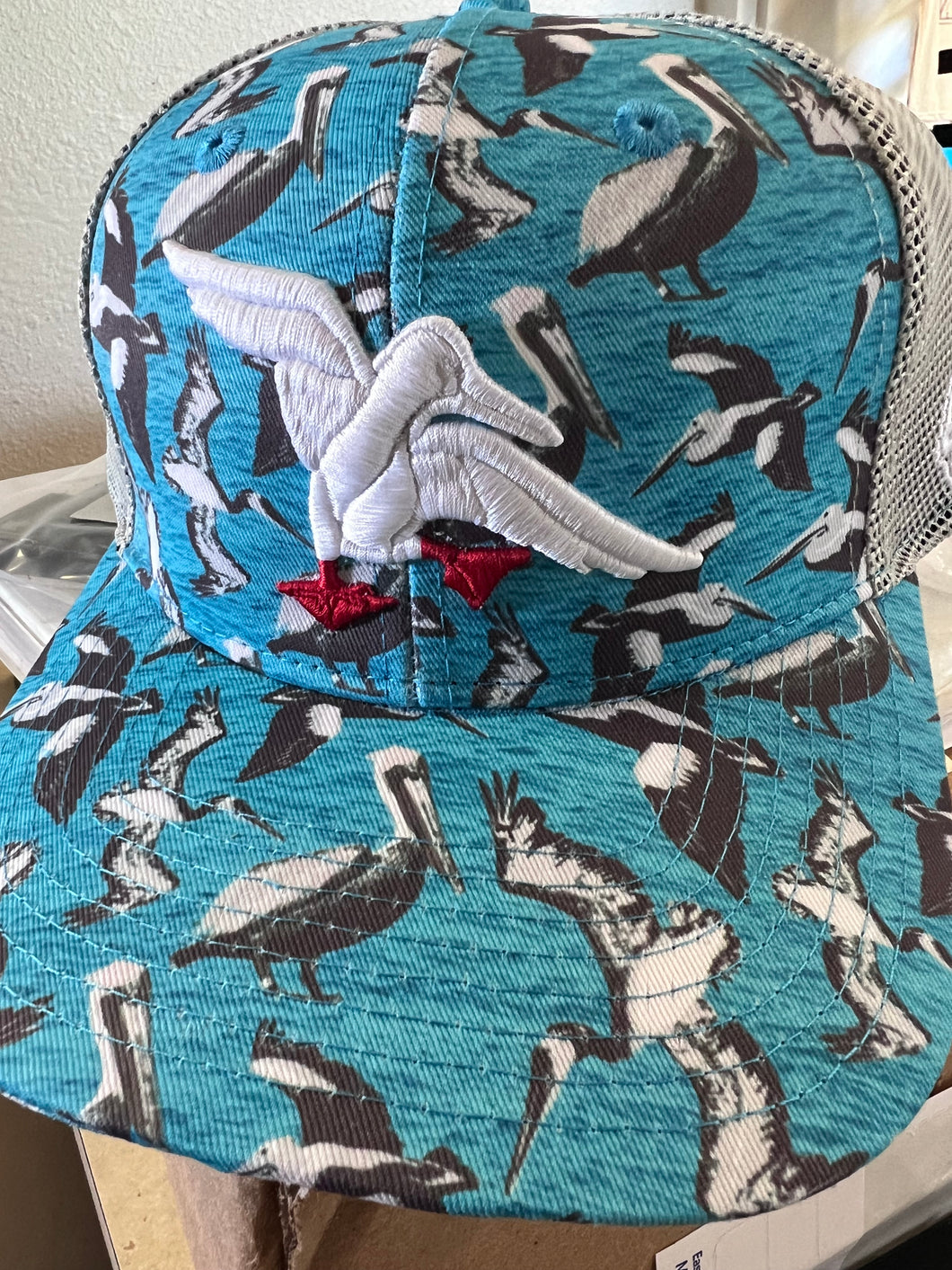 Front view of hat.