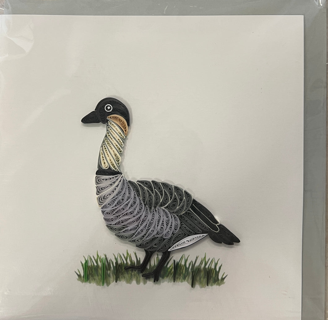 Quilled Nene Greeting Card